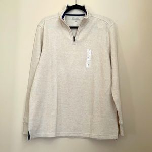 Large French Rib Men’s Pullover